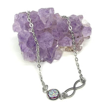 Load image into Gallery viewer, Infinity Birthstone Anklet (Stainless Steel)