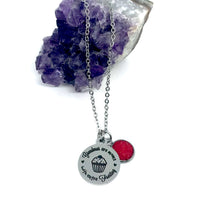 Load image into Gallery viewer, “Grandmas are moms” 3-in-1 Necklace (Stainless Steel)