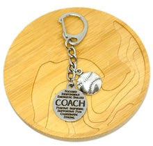 Load image into Gallery viewer, COACH Word Collage Key Clip