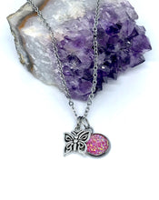Load image into Gallery viewer, Arya Butterfly 3-in-1 Necklace (Stainless Steel)