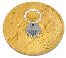 Load image into Gallery viewer, TEACHER Word Collage Keychain