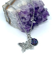 Load image into Gallery viewer, Dana Butterfly 3-in-1 Necklace (Stainless Steel)