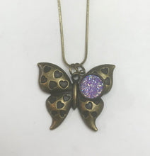 Load image into Gallery viewer, Butterfly Necklace (Antique Bronze)