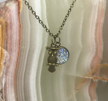 Load image into Gallery viewer, Owl Graduate 3-in-1 Necklace (Antique Bronze)