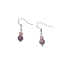 Load image into Gallery viewer, Dainty Tourmaline Drop Earrings