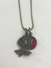 Load image into Gallery viewer, Rose Necklace (Antique Bronze)