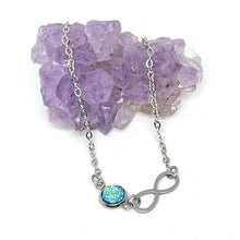Load image into Gallery viewer, Infinity Birthstone Anklet (Stainless Steel)