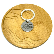 Load image into Gallery viewer, Personalized "Our First Christmas as Mr. & Mrs." Keychain
