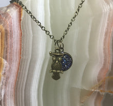 Load image into Gallery viewer, Owl Graduate 3-in-1 Necklace (Antique Bronze)