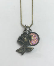 Load image into Gallery viewer, Rose Necklace (Antique Bronze)