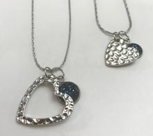 Load image into Gallery viewer, “One Love, One Heart” Mother-Daughter Necklace Set (Stainless Steel)