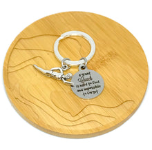 Load image into Gallery viewer, "A great Coach is hard to find and impossible to forget" Keychain