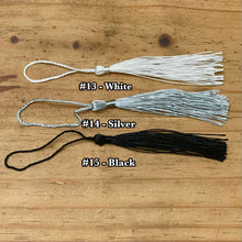 Load image into Gallery viewer, "Just One More Chapter" Bookmark with a Book (Choose Your Tassel)