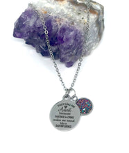 Load image into Gallery viewer, “They Call Me Aunt” 3-in-1 Necklace (Stainless Steel)