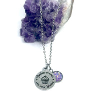 Load image into Gallery viewer, “Grandmas are moms” 3-in-1 Necklace (Stainless Steel)