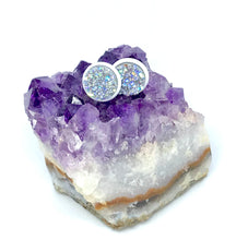 Load image into Gallery viewer, 10mm Frost Druzy Studs