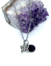 Load image into Gallery viewer, Arya Butterfly 3-in-1 Necklace (Stainless Steel)