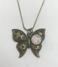 Load image into Gallery viewer, Butterfly Necklace (Antique Bronze)