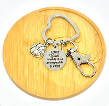Load image into Gallery viewer, "A great Coach is hard to find and impossible to forget" Keychain