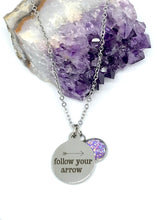 Load image into Gallery viewer, “Follow Your Arrow” 3-in-1 Necklace (Stainless Steel)