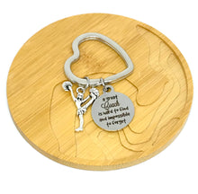 Load image into Gallery viewer, "A great Coach is hard to find and impossible to forget" Keychain
