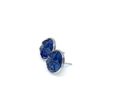Load image into Gallery viewer, 12mm Sapphire Burst Studs