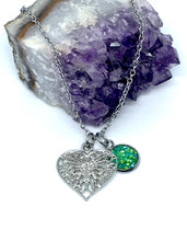 Load image into Gallery viewer, Heart of a Butterfly 3-in-1 Necklace (Stainless Steel)