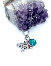 Load image into Gallery viewer, Dana Butterfly 3-in-1 Necklace (Stainless Steel)