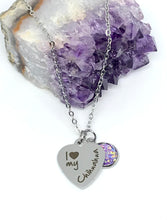 Load image into Gallery viewer, "I love my Chihuahua" 3-in-1 Necklace (Stainless Steel)