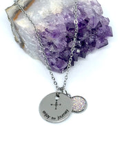 Load image into Gallery viewer, “Enjoy the Journey” 3-in-1 Necklace (Stainless Steel)