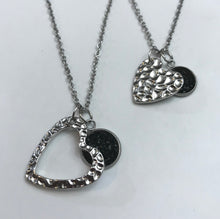 Load image into Gallery viewer, “One Love, One Heart” Mother-Daughter Necklace Set (Stainless Steel)