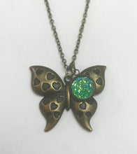Load image into Gallery viewer, Butterfly Necklace (Antique Bronze)