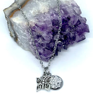 Load image into Gallery viewer, Arya Butterfly 3-in-1 Necklace (Stainless Steel)