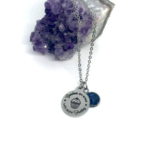 Load image into Gallery viewer, “Grandmas are moms” 3-in-1 Necklace (Stainless Steel)