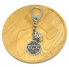 Load image into Gallery viewer, COACH Word Collage Key Clip