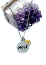 Load image into Gallery viewer, W🐾F 3-in-1 Necklace (Stainless Steel)