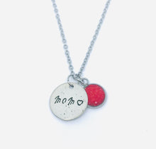 Load image into Gallery viewer, “Mom ❤️“ Necklace (Stainless Steel)