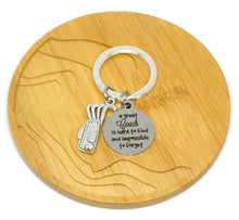 Load image into Gallery viewer, "A great Coach is hard to find and impossible to forget" Keychain