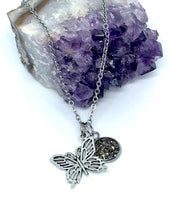 Load image into Gallery viewer, Dana Butterfly 3-in-1 Necklace (Stainless Steel)