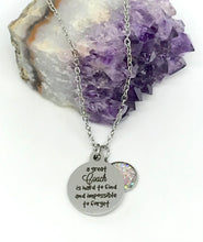Load image into Gallery viewer, "A great Coach is hard to find and impossible to forget" 3-in-1 Necklace (Stainless Steel)