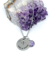 Load image into Gallery viewer, “Enjoy the Journey” 3-in-1 Necklace (Stainless Steel)