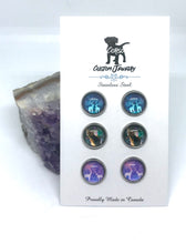 Load image into Gallery viewer, Pere David Deer 10mm Stud Trio (Stainless Steel)
