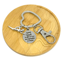 Load image into Gallery viewer, "A great Coach is hard to find and impossible to forget" Keychain
