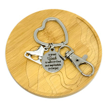 Load image into Gallery viewer, "A great Coach is hard to find and impossible to forget" Keychain