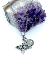 Load image into Gallery viewer, Dana Butterfly 3-in-1 Necklace (Stainless Steel)