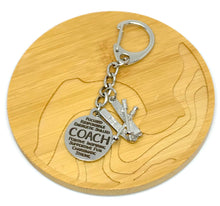 Load image into Gallery viewer, COACH Word Collage Key Clip