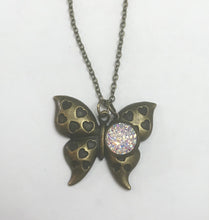 Load image into Gallery viewer, Butterfly Necklace (Antique Bronze)