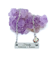 Load image into Gallery viewer, Family Bracelet with One Birthstone (Stainless Steel)