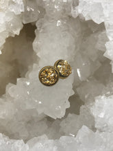 Load image into Gallery viewer, 8mm Moon Druzy Studs