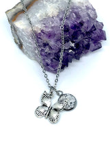 Load image into Gallery viewer, Fluttering Butterfly 3-in-1 Necklace (Stainless Steel)